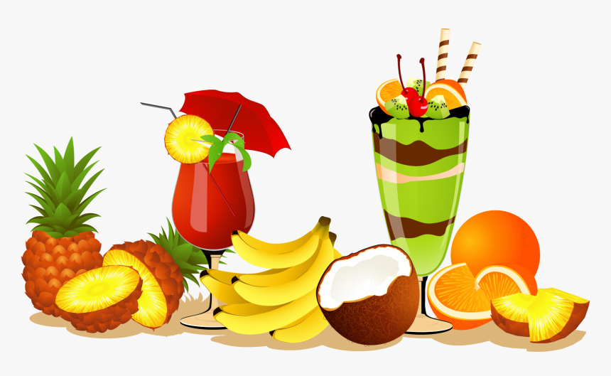 Fruits Juice Clipart Png, Transparent Png, Free Download