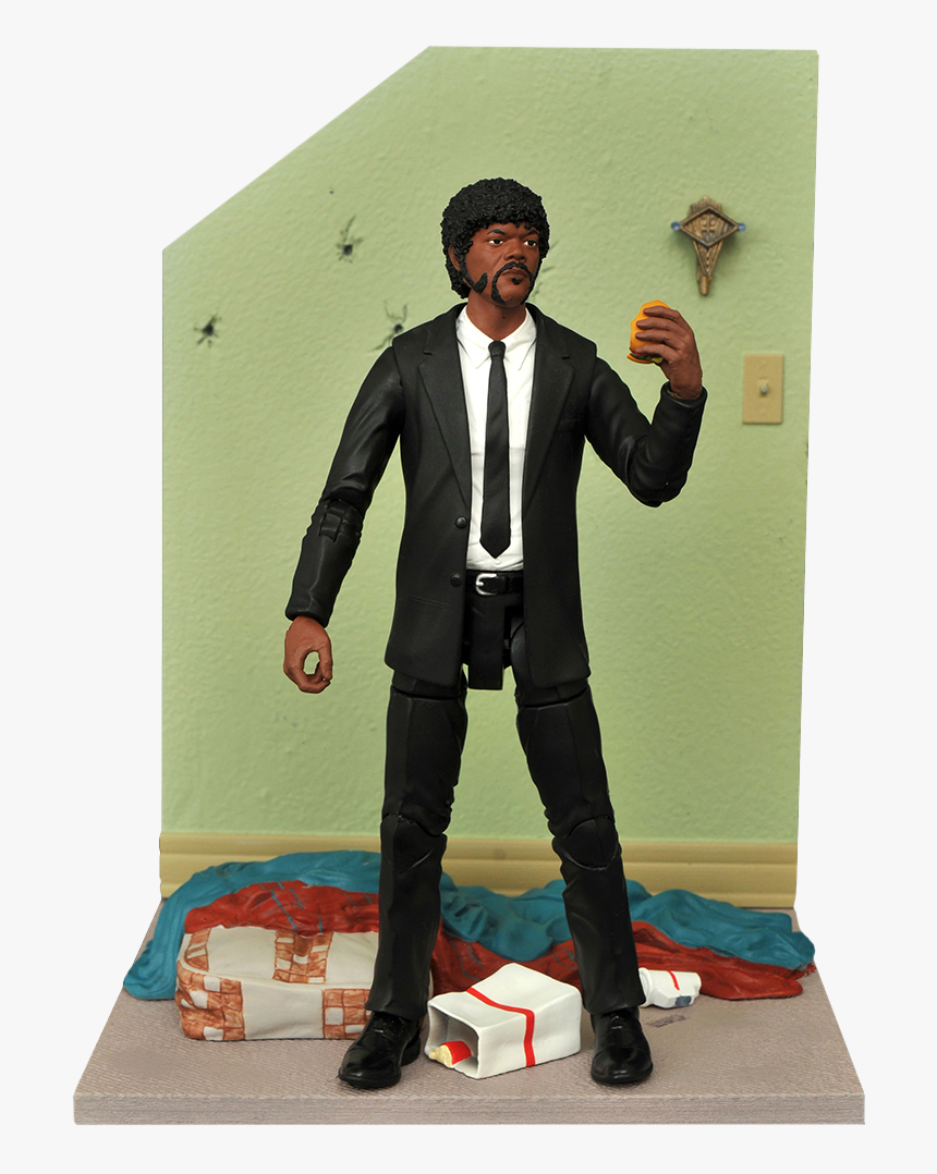 Jules Winnfield 7” Action Figure By Diamond Select - Diamond Select Toys Action Figures, HD Png Download, Free Download