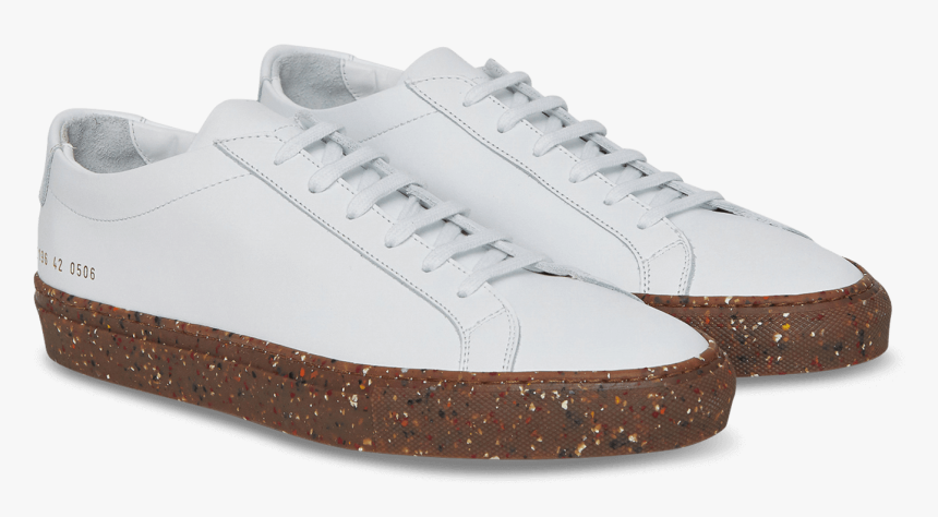 Original Achilles Gum Confetti Sole, White, Hi-res - Suede, HD Png Download, Free Download