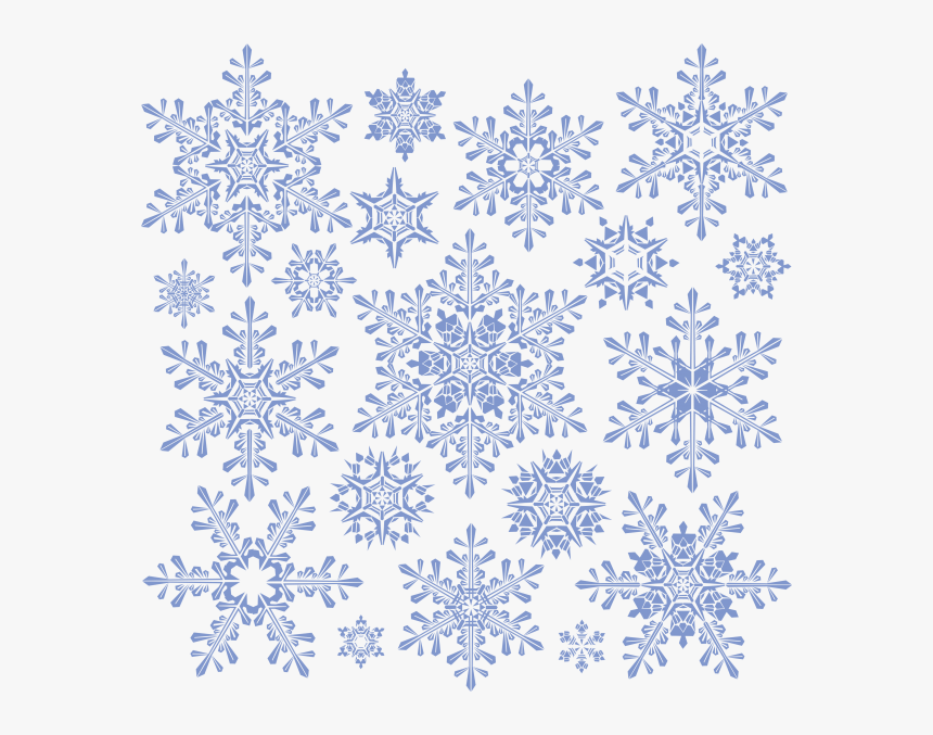 Snow Flakes Png Free Download - Snowflakes Png, Transparent Png, Free Download