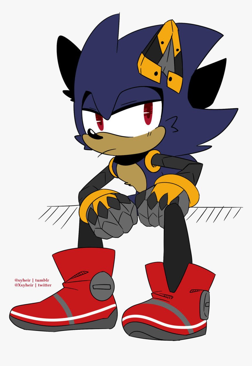 What’s He Thinkin’ Bout - Organic Metal Sonic Fan Art, HD Png Download, Free Download