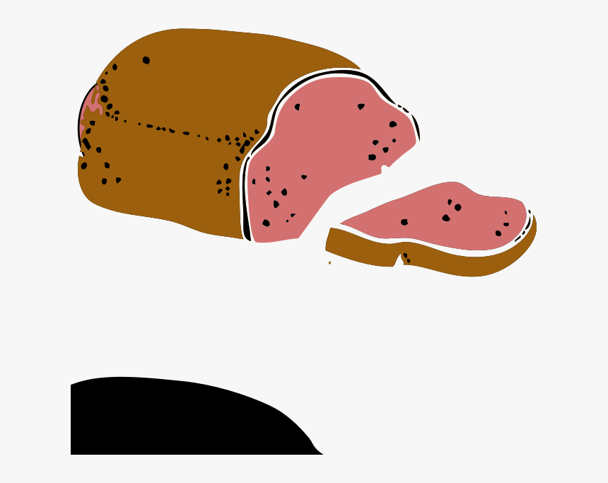 Meatloaf Bread Clip Art - Cartoon Meatloaf Png, Transparent Png, Free Download