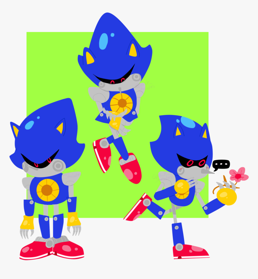 #sth #sonic The Hedgehog #sonic#metalsonic#metal Sonic#doodles - Cartoon, HD Png Download, Free Download