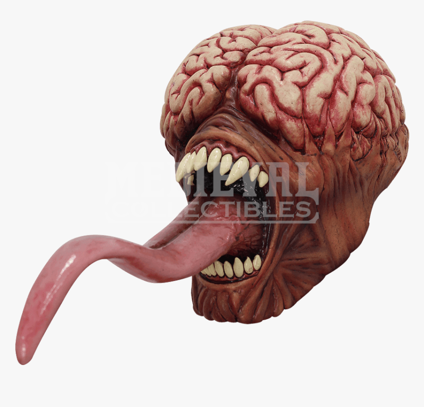 Zombie Teeth Png - Resident Evil Licker Head, Transparent Png, Free Download