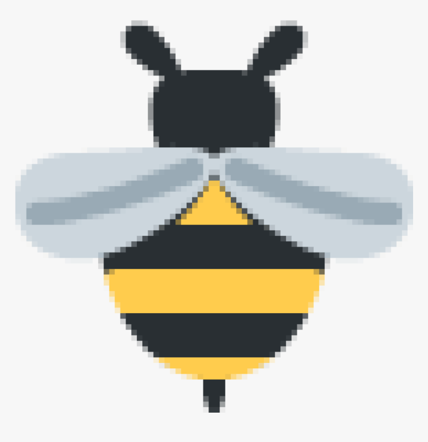 Bee Emoji Twitter, HD Png Download, Free Download