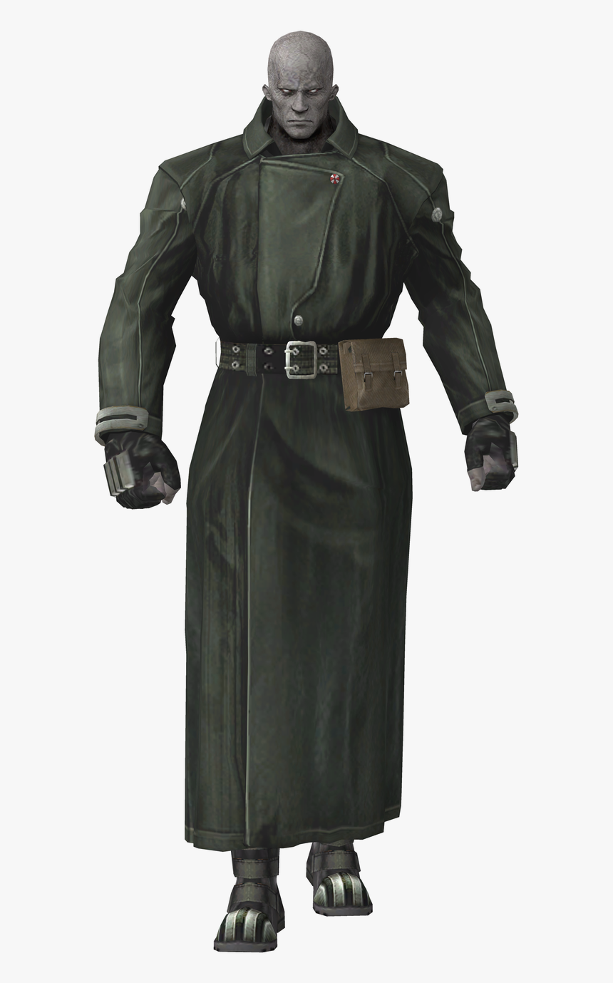 Resident Evil Zero Resident Evil 2 Tyrant Clothing - Mr X Trench Coat, HD Png Download, Free Download
