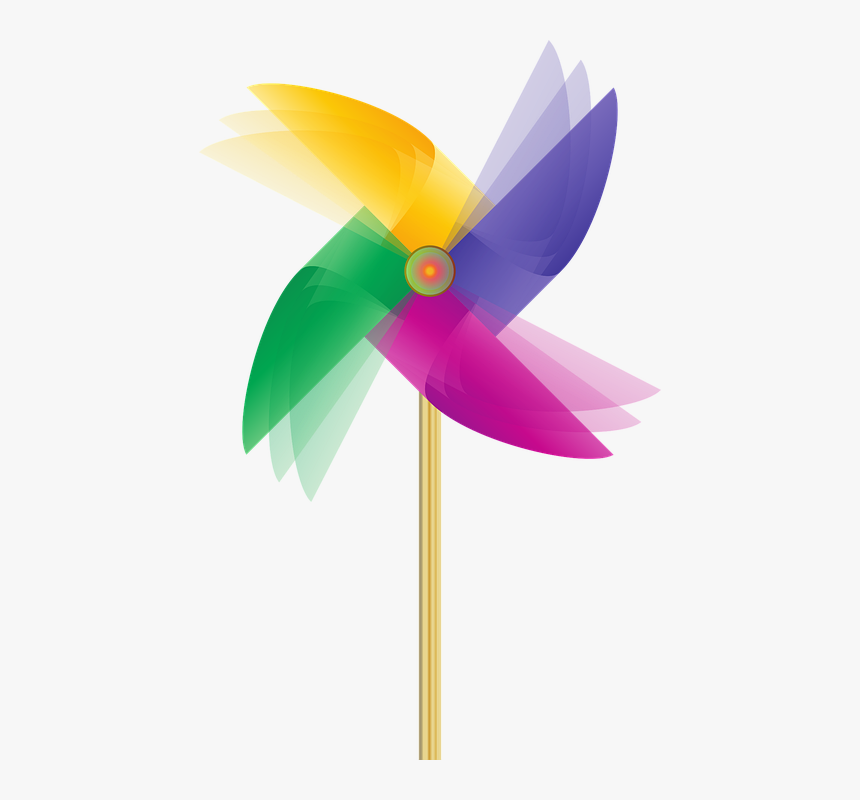 First Of May, Pinwheels, The Wind, Toy, Gyro, May - Hình Ảnh Chong Chóng, HD Png Download, Free Download