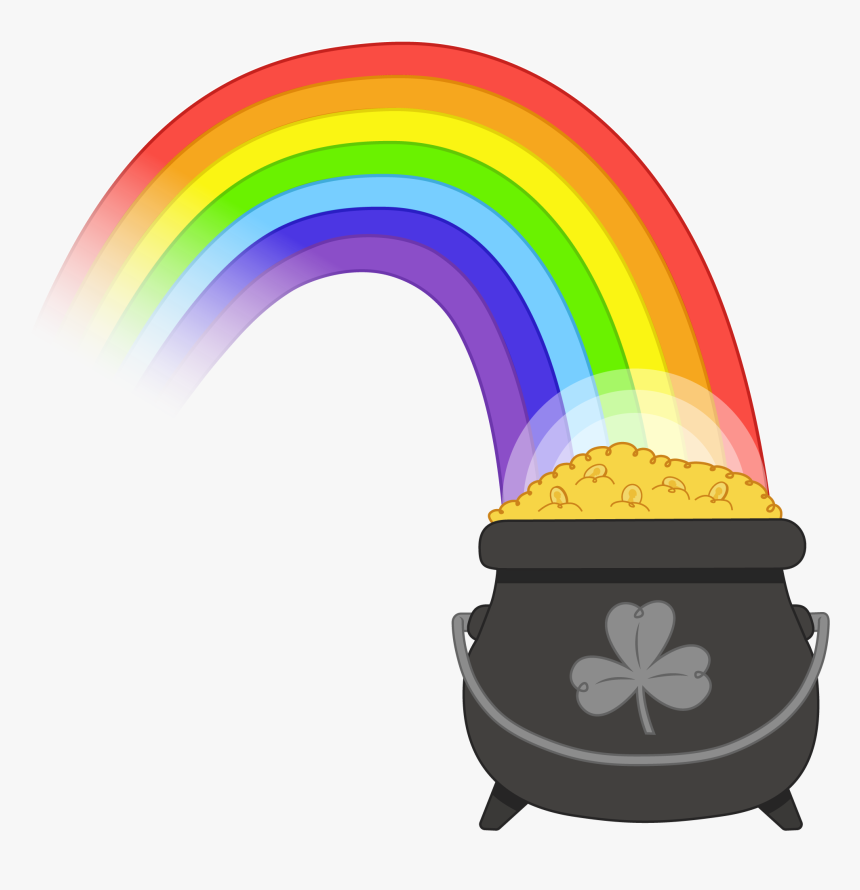 Pot Of Gold - Illustration, HD Png Download, Free Download