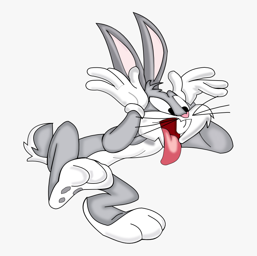 Teasing Image Of Bugs Bunny - Bugs Bunny Sacando La Lengua, HD Png Download, Free Download