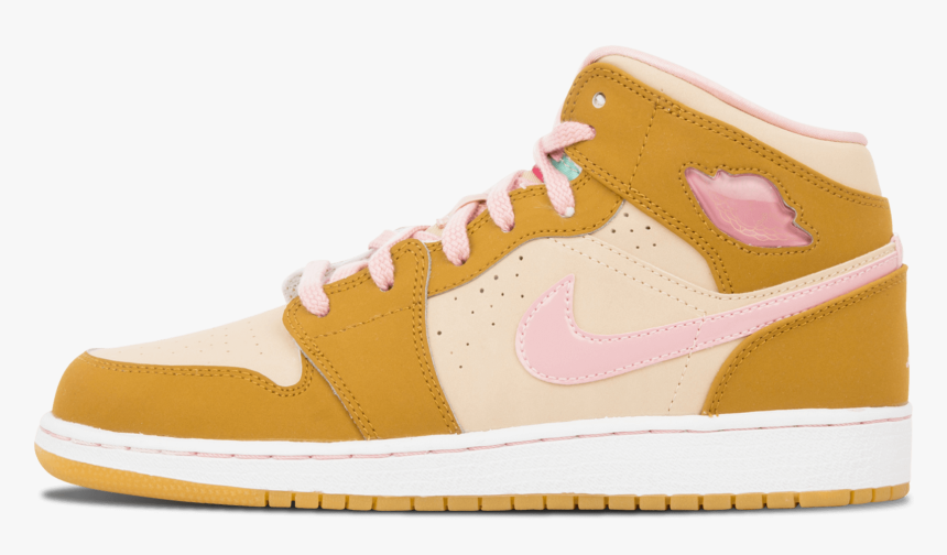 Air Jordan 1 Mid Gs Metallic, HD Png Download, Free Download