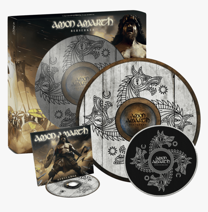 Amon Amarth Berserker Cd, HD Png Download, Free Download