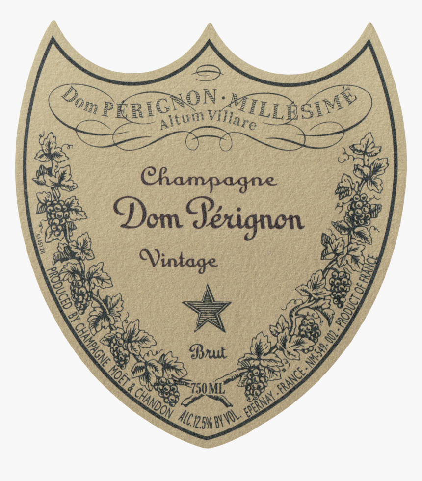 Dom Perignon Label, HD Png Download kindpng