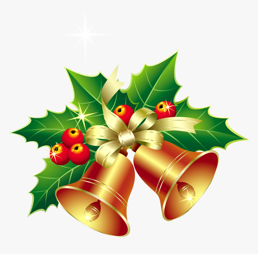 Christmas Bell Png, Transparent Png - kindpng