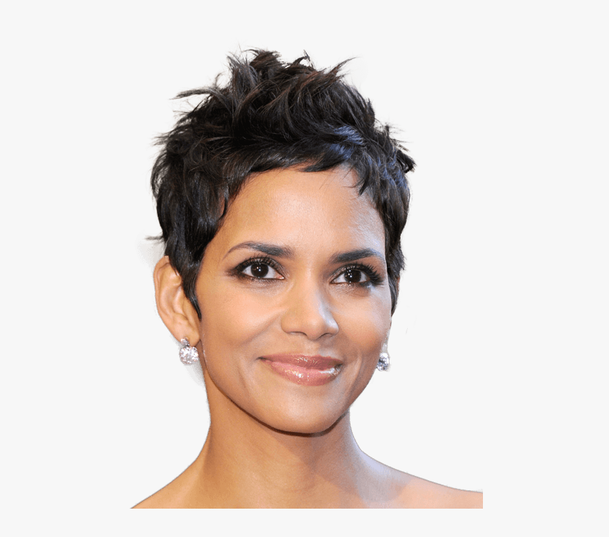 Halle Berry Short Back Haircuts, HD Png Download, Free Download