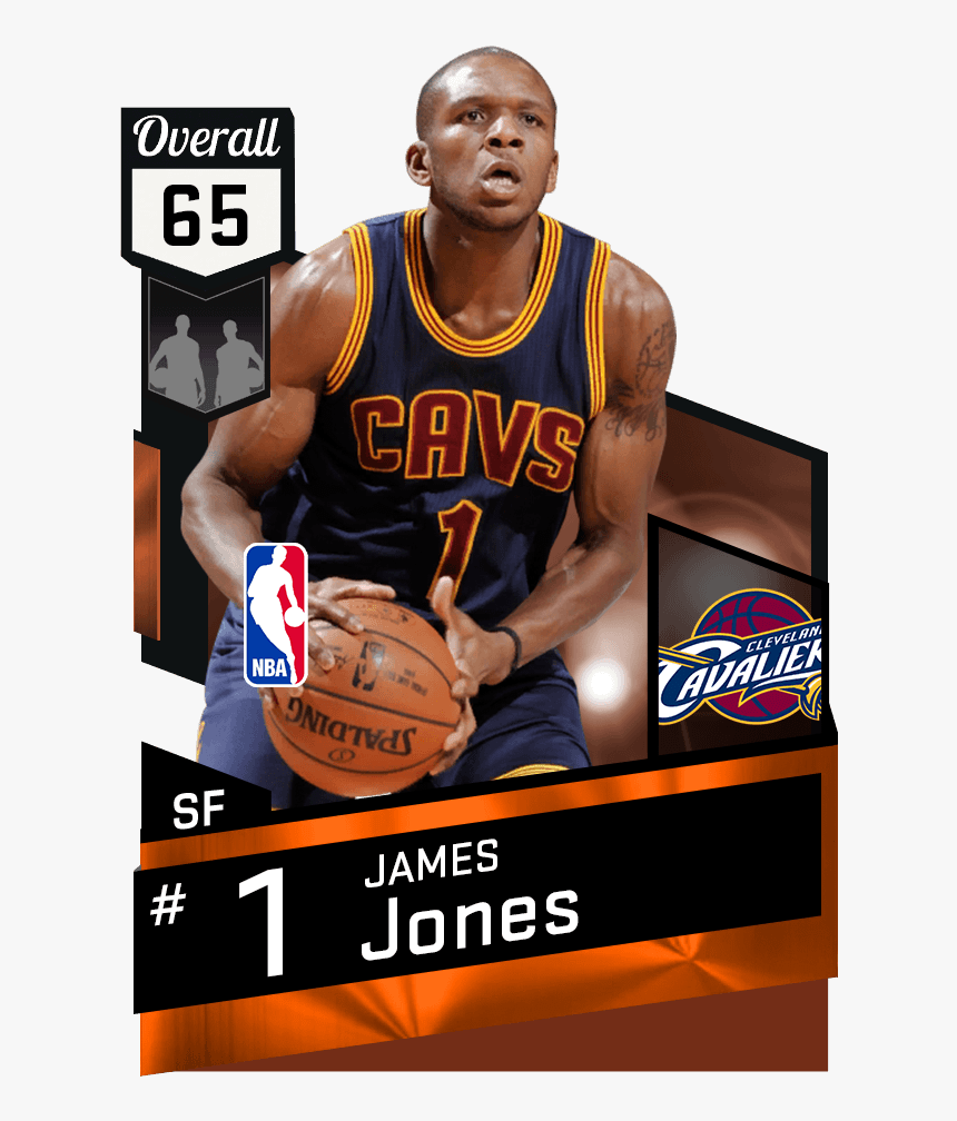 Mtdb Nba 2k17 - James Jones Nba 2k17, HD Png Download, Free Download