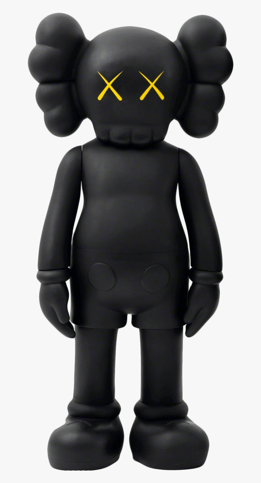 Kaws Companion Black Open Edition - Kaws Figure Black, HD Png Download, Free Download