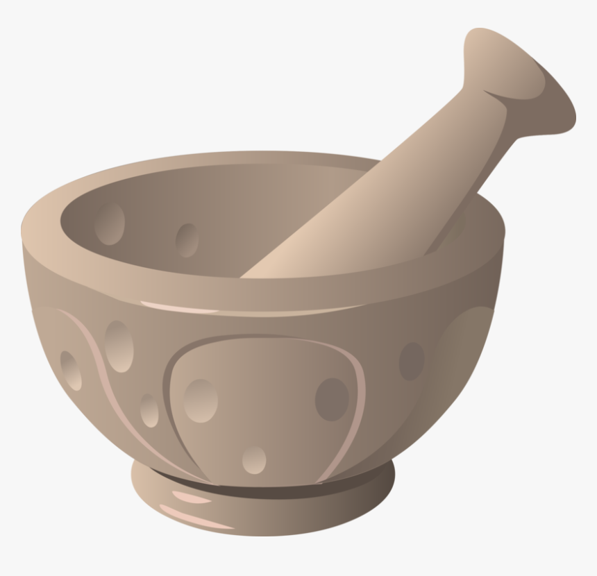 Mortar And Pestle,tableware,ceramic, HD Png Download, Free Download