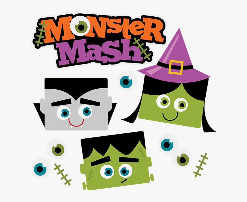 Halloween Cute Monster Mash, HD Png Download, Free Download