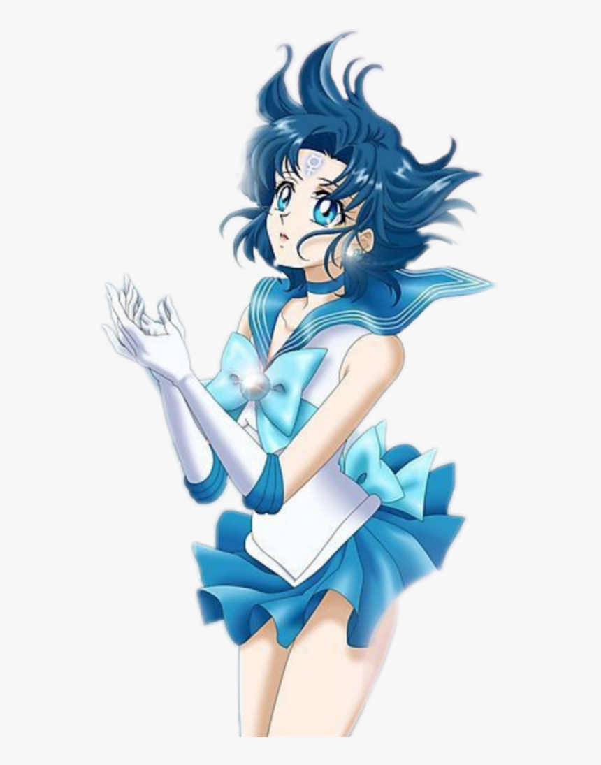 #sailormercury #sailormoon #sailor #anime #manga - Sailor Mercury Sailor Moon, HD Png Download, Free Download