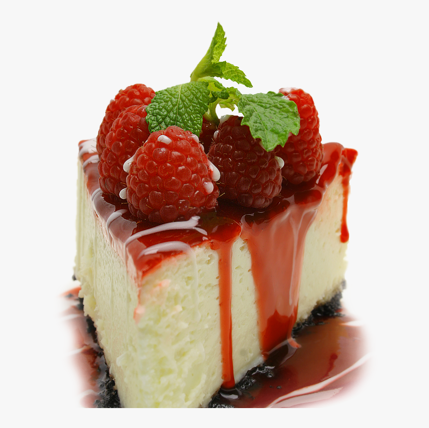 Raspberry Cheesecake Png, Transparent Png, Free Download