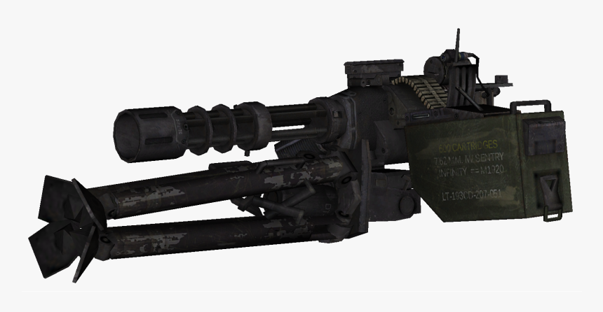 Sentry Gun Folded Model Mw2 - Call Of Duty Modern Warfare Weapons, HD Png Download, Free Download