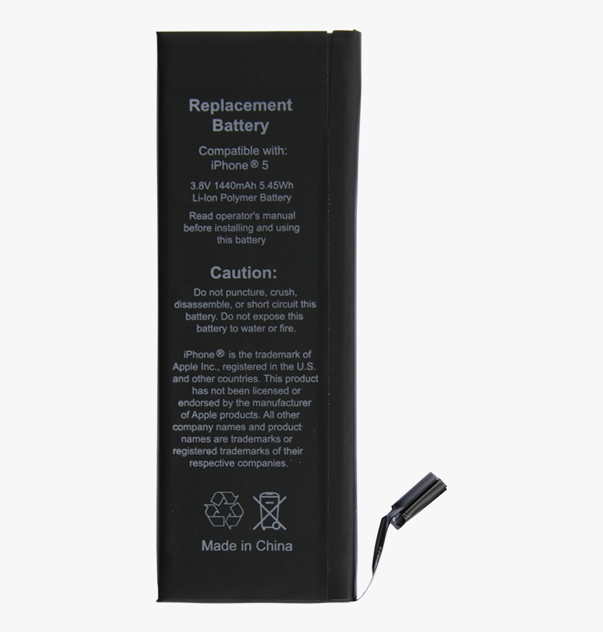 Iphone 5 Battery Replacement - Calligraphy, HD Png Download, Free Download