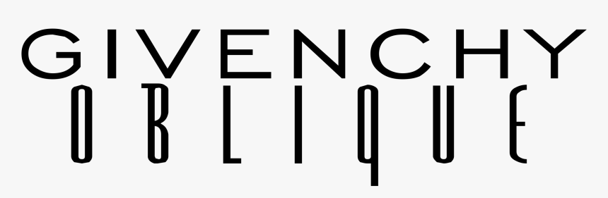 Givenchy Oblique Logo Png Transparent - Givenchy Oblique, Png Download, Free Download