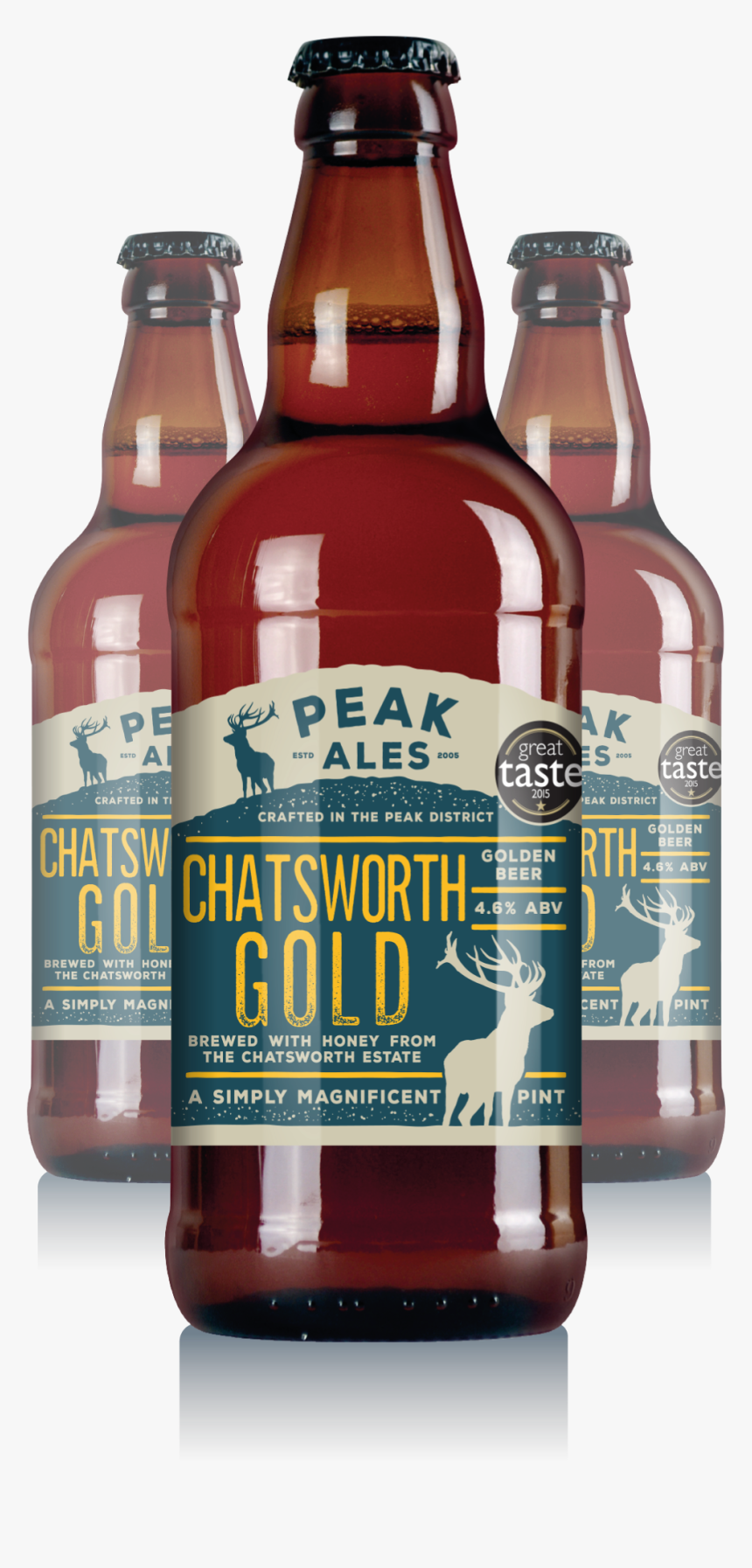 12 Bottles Of Chatsworth Gold - Peak Ales Summer Sovereign, HD Png Download, Free Download