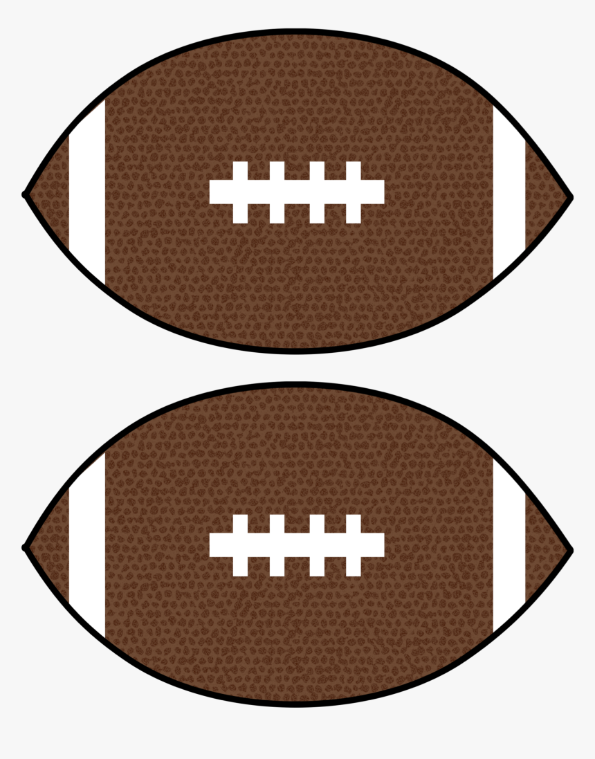 Click The Following Links To Print The Cheap Super - Football Diy Decorations, HD Png Download, Free Download