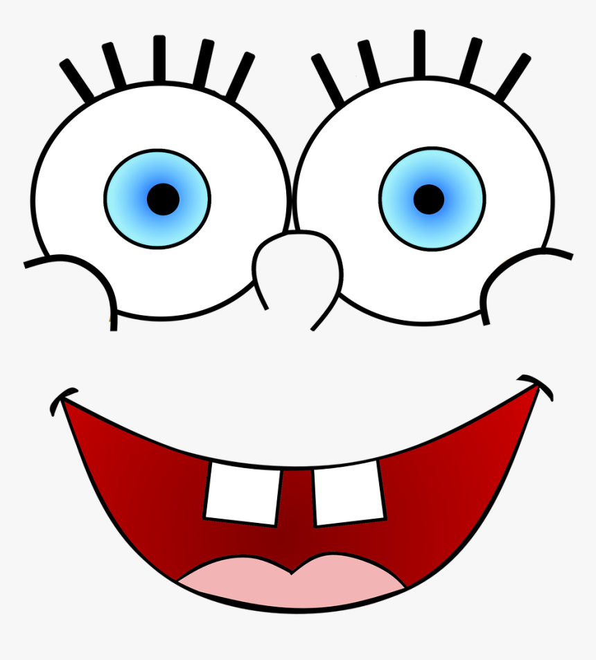 Download Spongebob Sponge Head Smiley Free Picture Spongebob Face Roblox Hd Png Download Kindpng