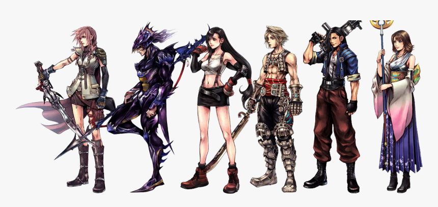 Final Fantasy Dissidia 012 Characters, HD Png Download, Free Download