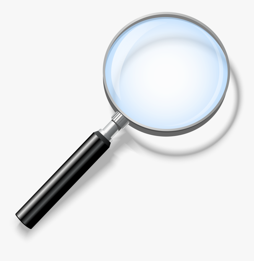 Magnifying Glass Icon Mgx2 - Magnifying Glass Public Domain, HD Png Download, Free Download