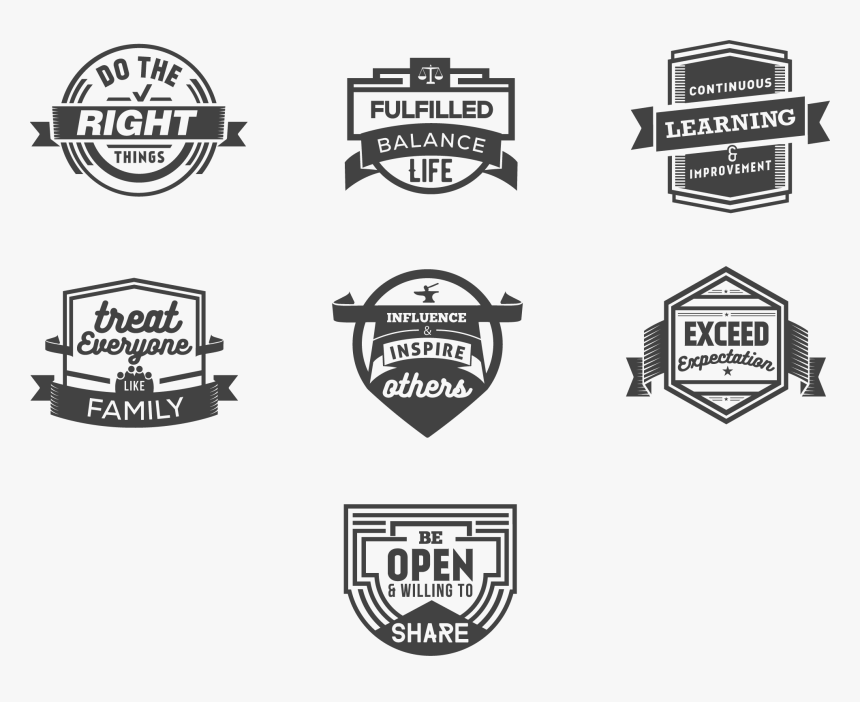 Chin Hin Core Values - Label, HD Png Download, Free Download