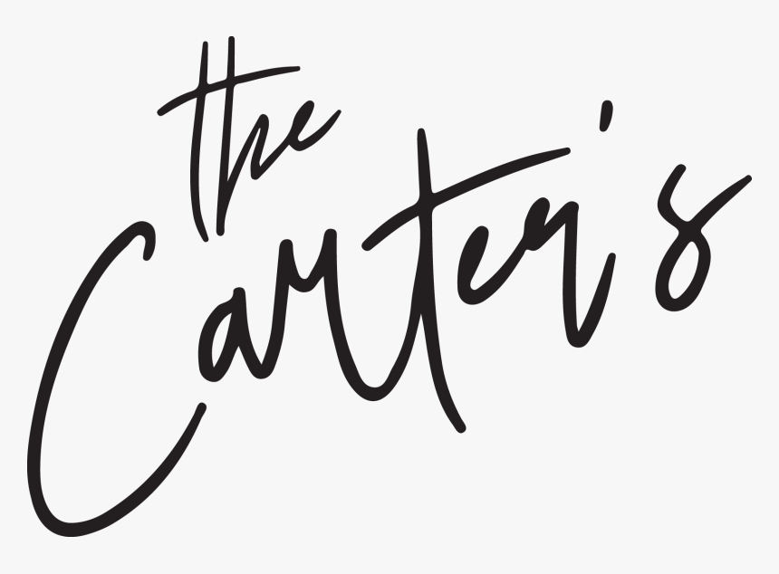 Carter Wedding - Calligraphy, HD Png Download, Free Download