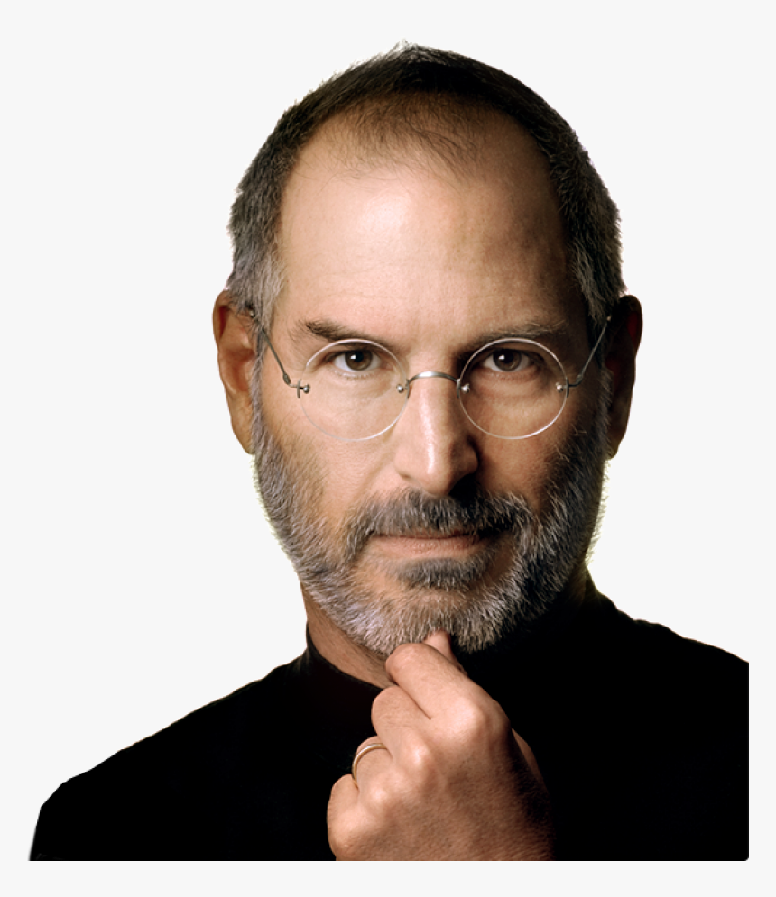 Steve Jobs Face - Steve Jobs, HD Png Download - kindpng