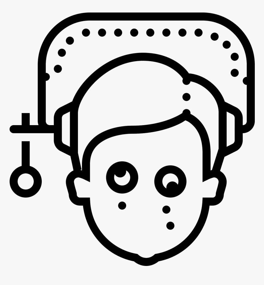 This Icon Shows A Human Face, Most Likely A Male - Dizzy Face Cartoon Png, Transparent Png, Free Download