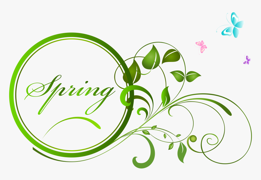 Transparent Springtime Png - Clipart Decoration Spring Png Transparent, Png Download, Free Download