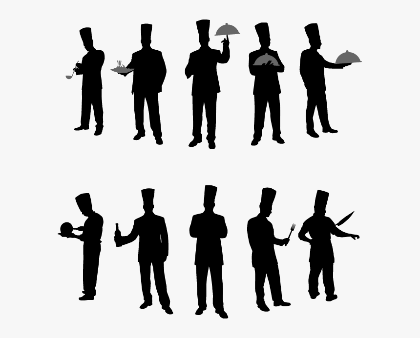 Chef Silhouette, HD Png Download, Free Download