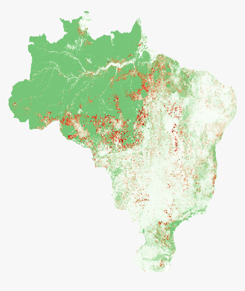 Map Of Brazilian Dialects, HD Png Download, Free Download