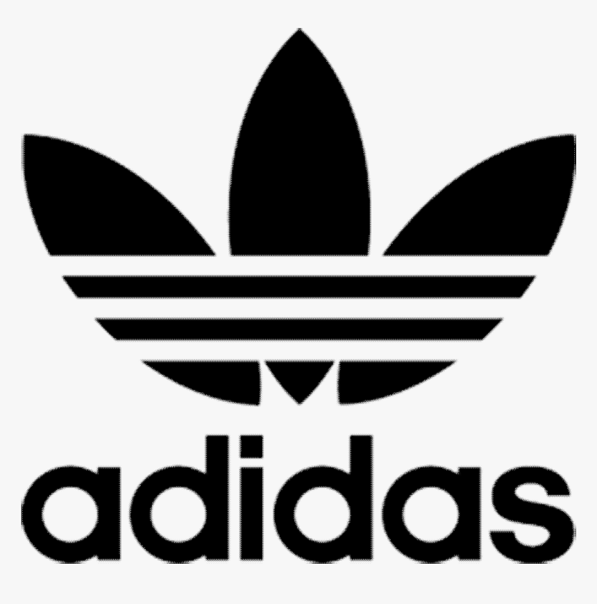adidas white logo png