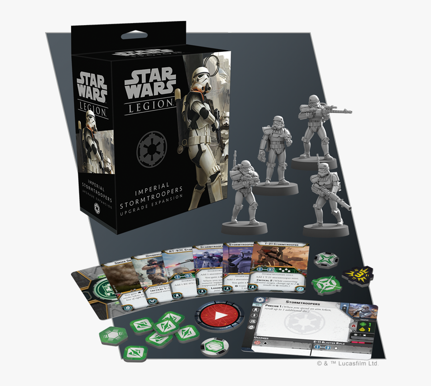 Star Wars Legion Stormtrooper Upgrade, HD Png Download, Free Download