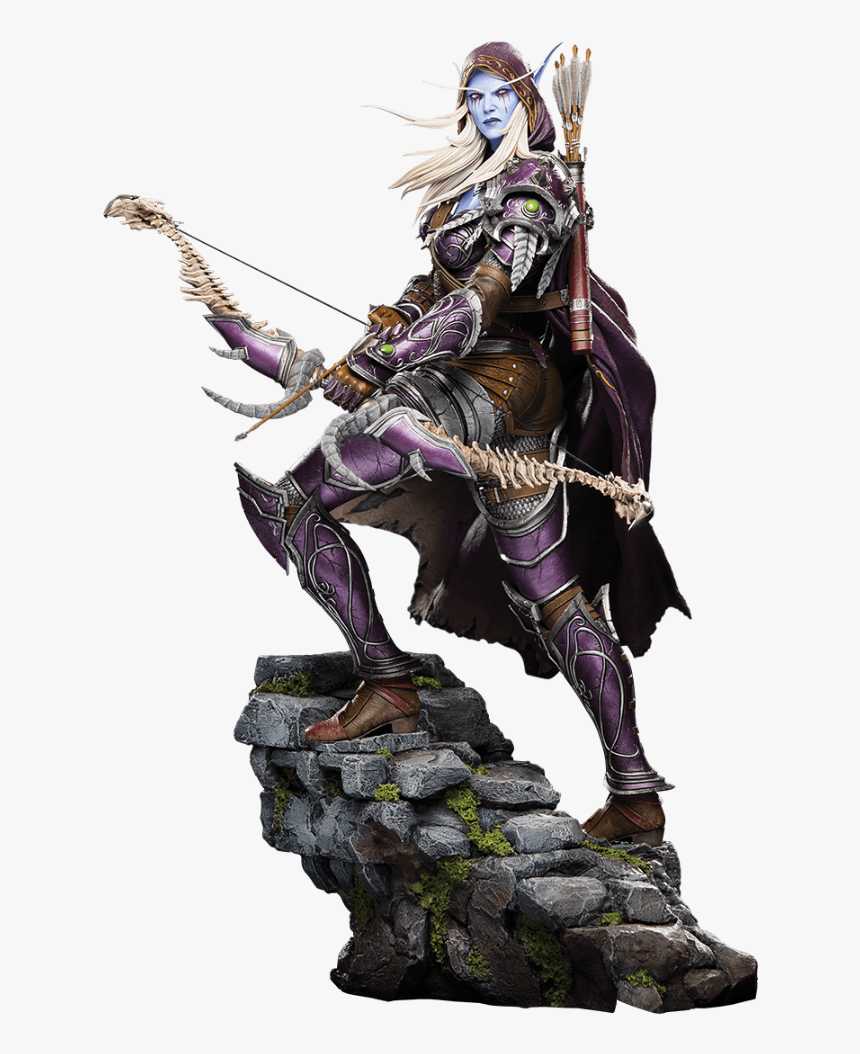 World Of Warcraft Sylvanas Statue Купить, HD Png Download, Free Download