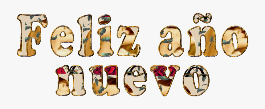 Feliz Año Nuevo 2018 Letras Png, Transparent Png, Free Download