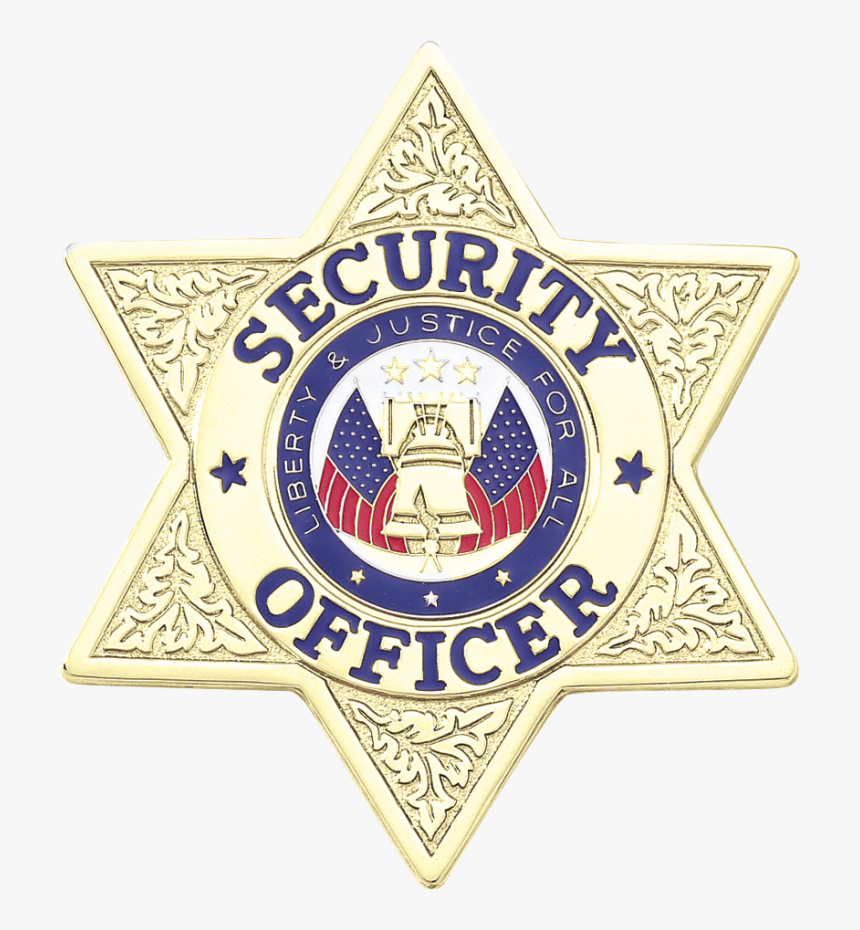 Security Officer Badge - Security Officer Star Badge, HD Png Download, Free Download