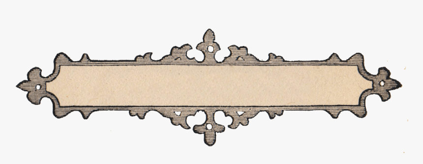 Free Vintage Clip Art - Ornate Frame Clip Art, HD Png Download, Free Download