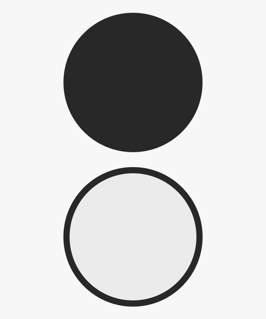 Gray Circle Png - Circle, Transparent Png, Free Download