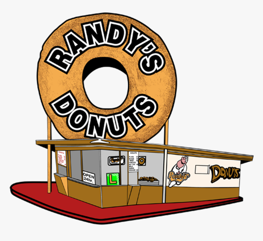 Randy's Donuts Logo, HD Png Download, Free Download