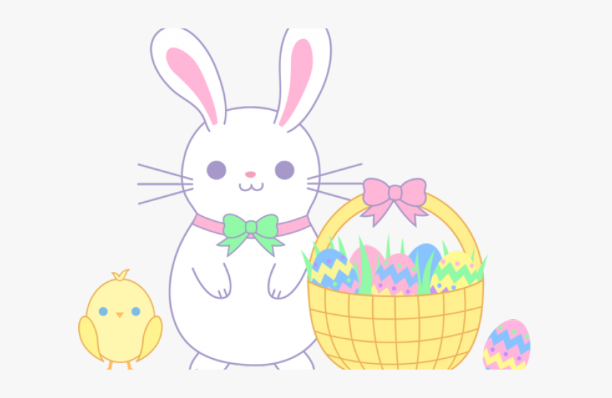 Easter Bunny Clipart Vector - Cartoon, HD Png Download - kindpng