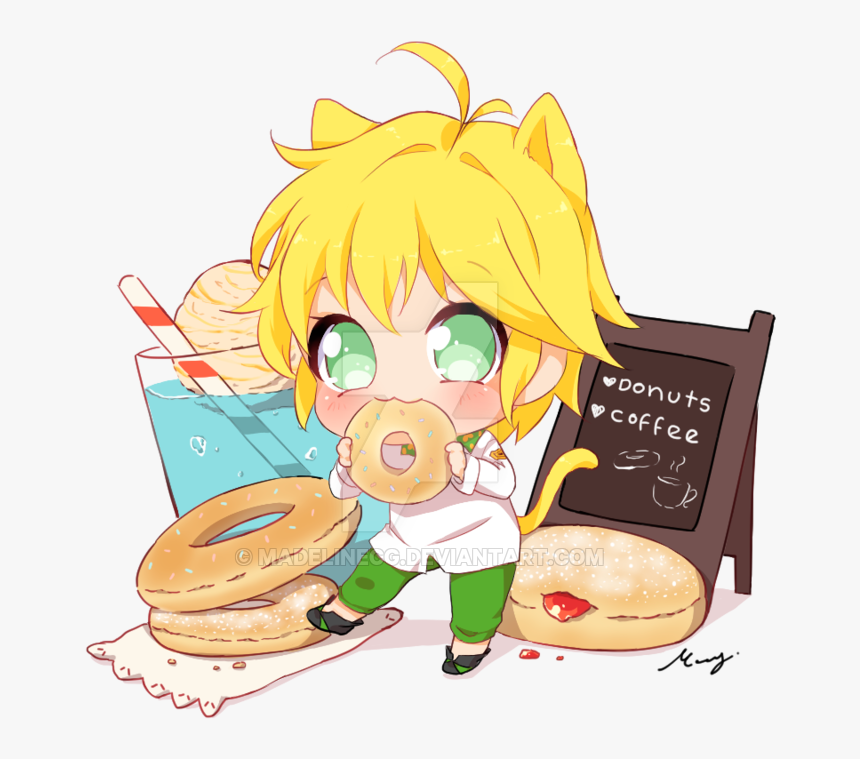 Transparent Cartoon Donut Png - Meliodas Cute, Png Download, Free Download