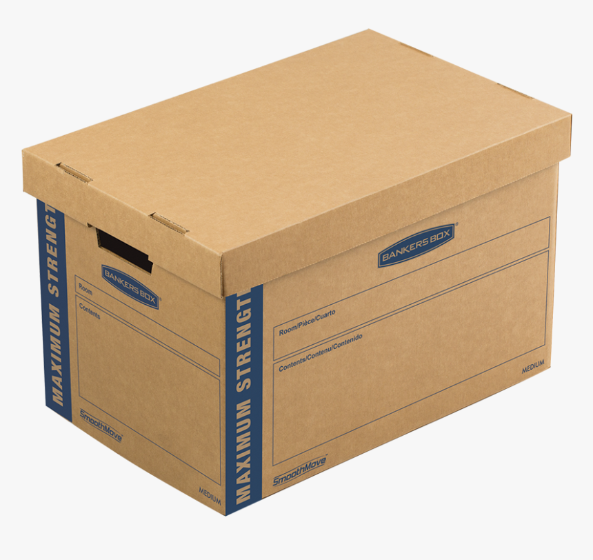 Smoothmove™ Prime Lift-off Lid Small Moving Boxes 77103 - Box, HD Png Download, Free Download